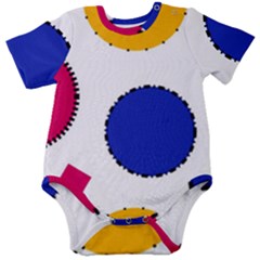 Circles Baby Short Sleeve Onesie Bodysuit by nateshop