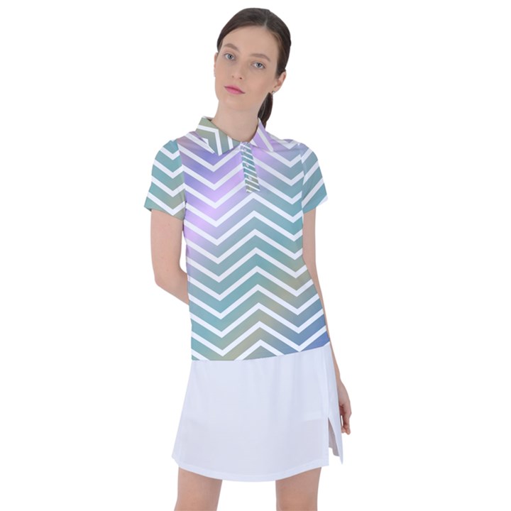 Zigzag-maves Women s Polo Tee