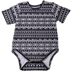 Zentangle Baby Short Sleeve Onesie Bodysuit by nateshop