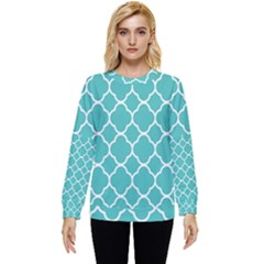 Quatrefoil Hidden Pocket Sweatshirt by nateshop