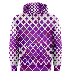 Pattern-box Purple White Men s Core Hoodie by nateshop