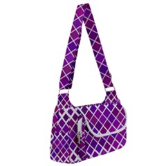 Pattern-box Purple White Multipack Bag by nateshop