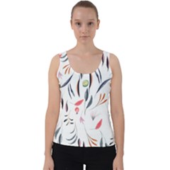 Watercolor-fruit Velvet Tank Top by nateshop