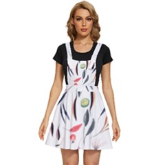 Watercolor-fruit Apron Dress by nateshop