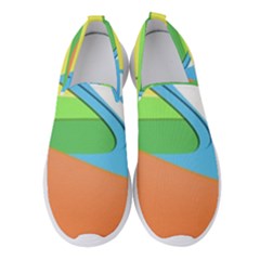 Waves-beach-sun-sea-water-sky Women s Slip On Sneakers