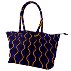 Pattern Abstract Wallpaper Waves Canvas Shoulder Bag