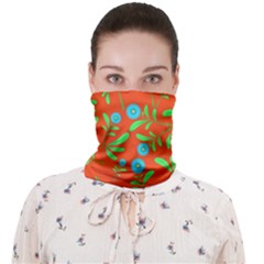 Background-texture-seamless-flowers Face Covering Bandana (adult)