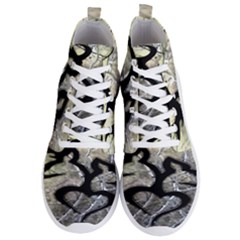 Black Love Browning Deer Camo Men s Lightweight High Top Sneakers