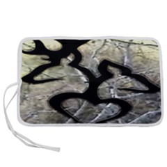 Black Love Browning Deer Camo Pen Storage Case (S)