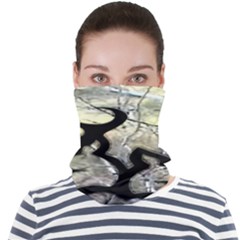 Black Love Browning Deer Camo Face Seamless Bandana (Adult)