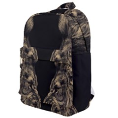 Animalsangry Male Lions Conflict Classic Backpack