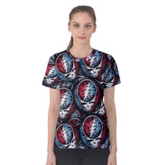 Grateful Dead Pattern Women s Cotton Tee