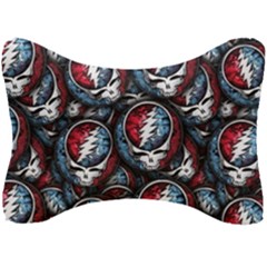 Grateful Dead Pattern Seat Head Rest Cushion