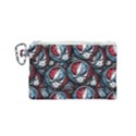 Grateful Dead Pattern Canvas Cosmetic Bag (Small) View1