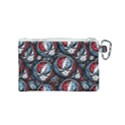Grateful Dead Pattern Canvas Cosmetic Bag (Small) View2
