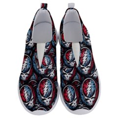 Grateful Dead Pattern No Lace Lightweight Shoes