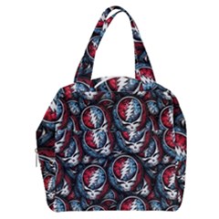 Grateful Dead Pattern Boxy Hand Bag