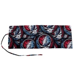 Grateful Dead Pattern Roll Up Canvas Pencil Holder (S)