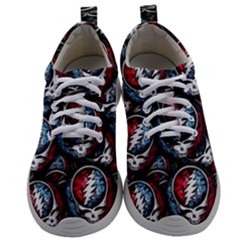 Grateful Dead Pattern Mens Athletic Shoes