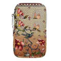 Flower Cubism Mosaic Vintage Waist Pouch (small)