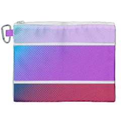 Pattern Banner Set Dot Abstract Canvas Cosmetic Bag (xxl)