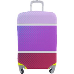 Pattern Banner Set Dot Abstract Luggage Cover (large)