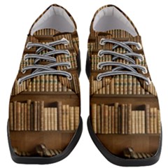 Books Bookcase Old Books Historical Women Heeled Oxford Shoes by Amaryn4rt
