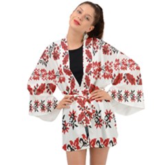 Vectors Ukraine Scheme Pattern Kit Long Sleeve Kimono