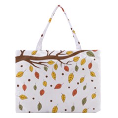 Autumn Isolated Blade Branch Medium Tote Bag by Amaryn4rt