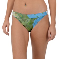 Grand Duchy Of Valderin Fantasy Map Band Bikini Bottom by Amaryn4rt