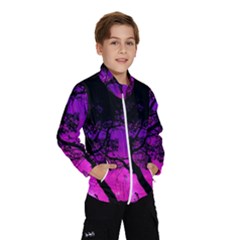 Tree Men Space Universe Surreal Kids  Windbreaker