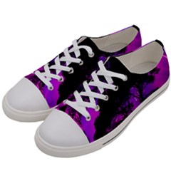 Tree Men Space Universe Surreal Women s Low Top Canvas Sneakers by Amaryn4rt