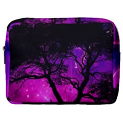 Tree Men Space Universe Surreal Make Up Pouch (Large)