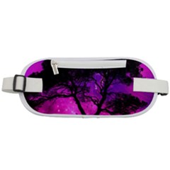 Tree Men Space Universe Surreal Rounded Waist Pouch