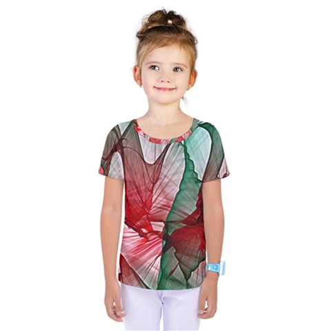 Abstract Pattern Art Colorful Kids  One Piece Tee by Amaryn4rt