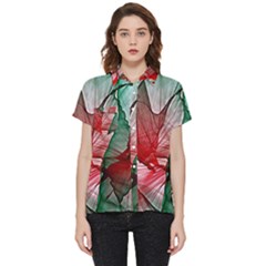 Abstract Pattern Art Colorful Short Sleeve Pocket Shirt by Amaryn4rt