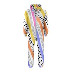 Background Abstract Wallpaper Hooded Jumpsuit (kids)