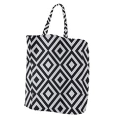 Background Pattern Geometric Giant Grocery Tote by Amaryn4rt