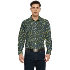 Abstract Pattern Sprinkles Men s Long Sleeve  Shirt by Amaryn4rt