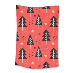 Christmas Christmas Tree Pattern Small Tapestry