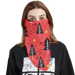 Christmas Christmas Tree Pattern Face Covering Bandana (Triangle)