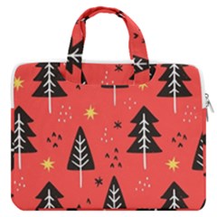 Christmas Christmas Tree Pattern MacBook Pro 13  Double Pocket Laptop Bag