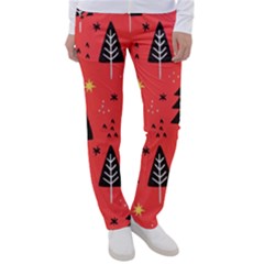 Christmas Christmas Tree Pattern Women s Casual Pants