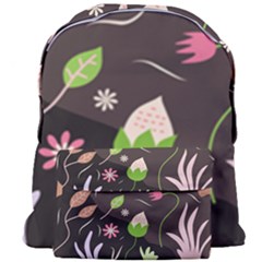 Wallpaper Floral Background Giant Full Print Backpack by Amaryn4rt