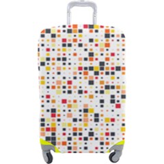 Art Pattern Design Wallpaper Luggage Cover (large) by Amaryn4rt