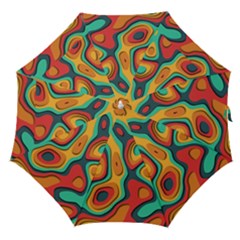 Paper Cut Abstract Pattern Straight Umbrellas by Amaryn4rt
