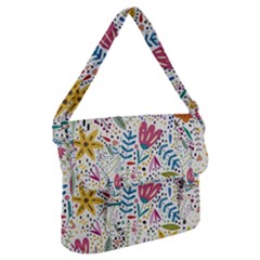 Flowers Nature Wallpaper Background Buckle Messenger Bag