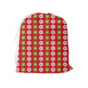 Festive Pattern Christmas Holiday Drawstring Pouch (XL) View2