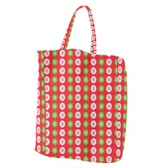 Festive Pattern Christmas Holiday Giant Grocery Tote by Amaryn4rt