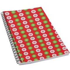 Festive Pattern Christmas Holiday 5 5  X 8 5  Notebook by Amaryn4rt